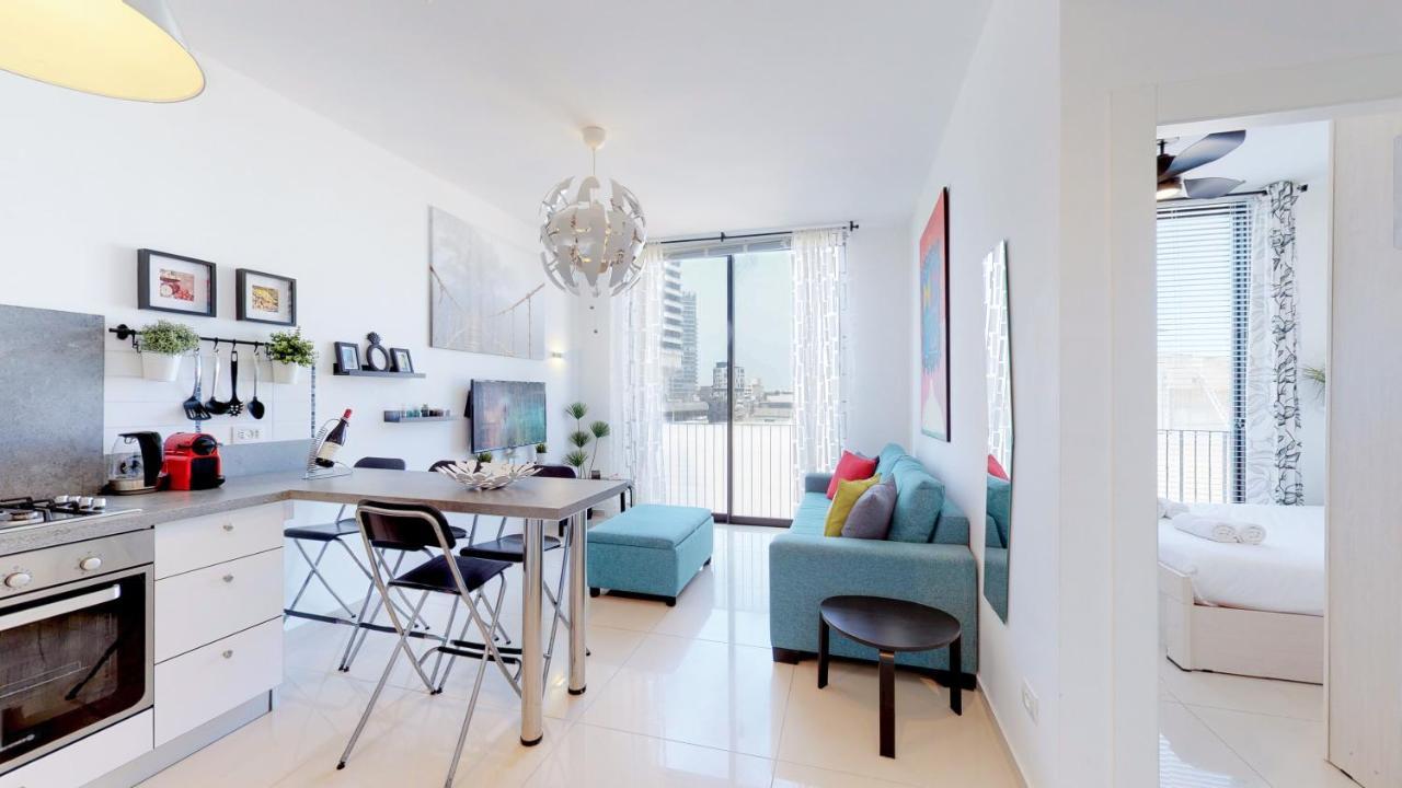 Stylish 1Br Flat For 4 Ppl In Allenby By Holyguest Tel Aviv Ngoại thất bức ảnh